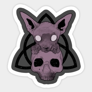 Wiccan Sphynx Sticker